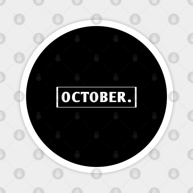 October Magnet by BlackMeme94